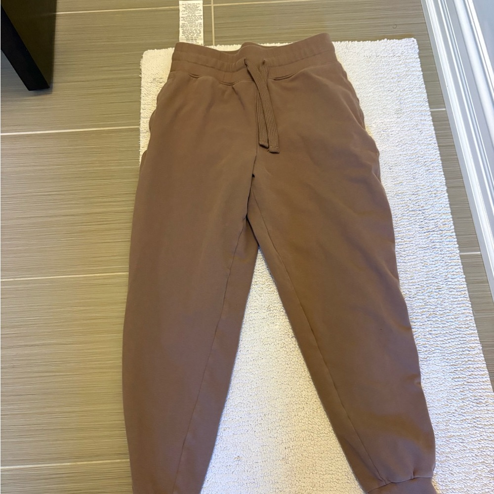 PACT roam travel taupe brown Jogger Pants